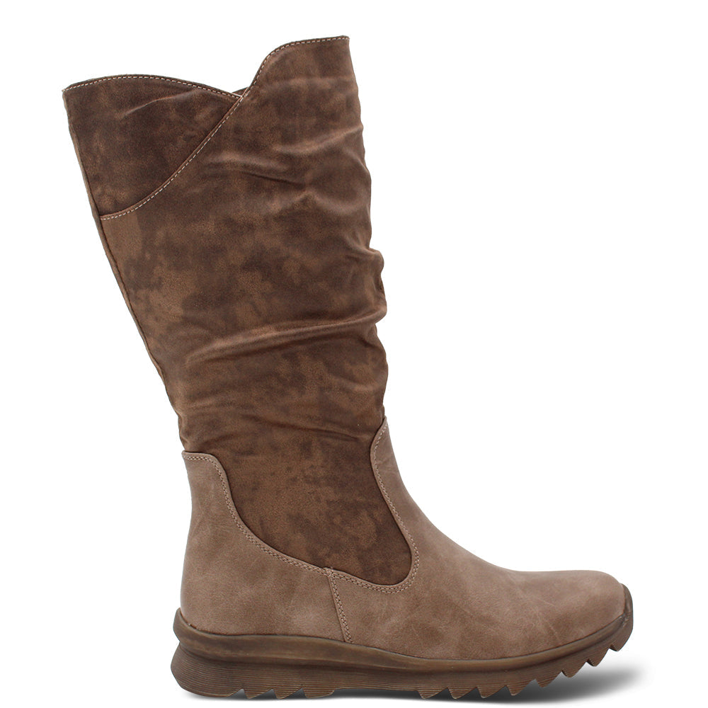 Bay Lane socca Women's Long Winter boots Taupe