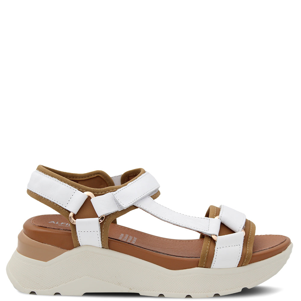 Alfie & Evie Bolton Womens Wedge Sandals