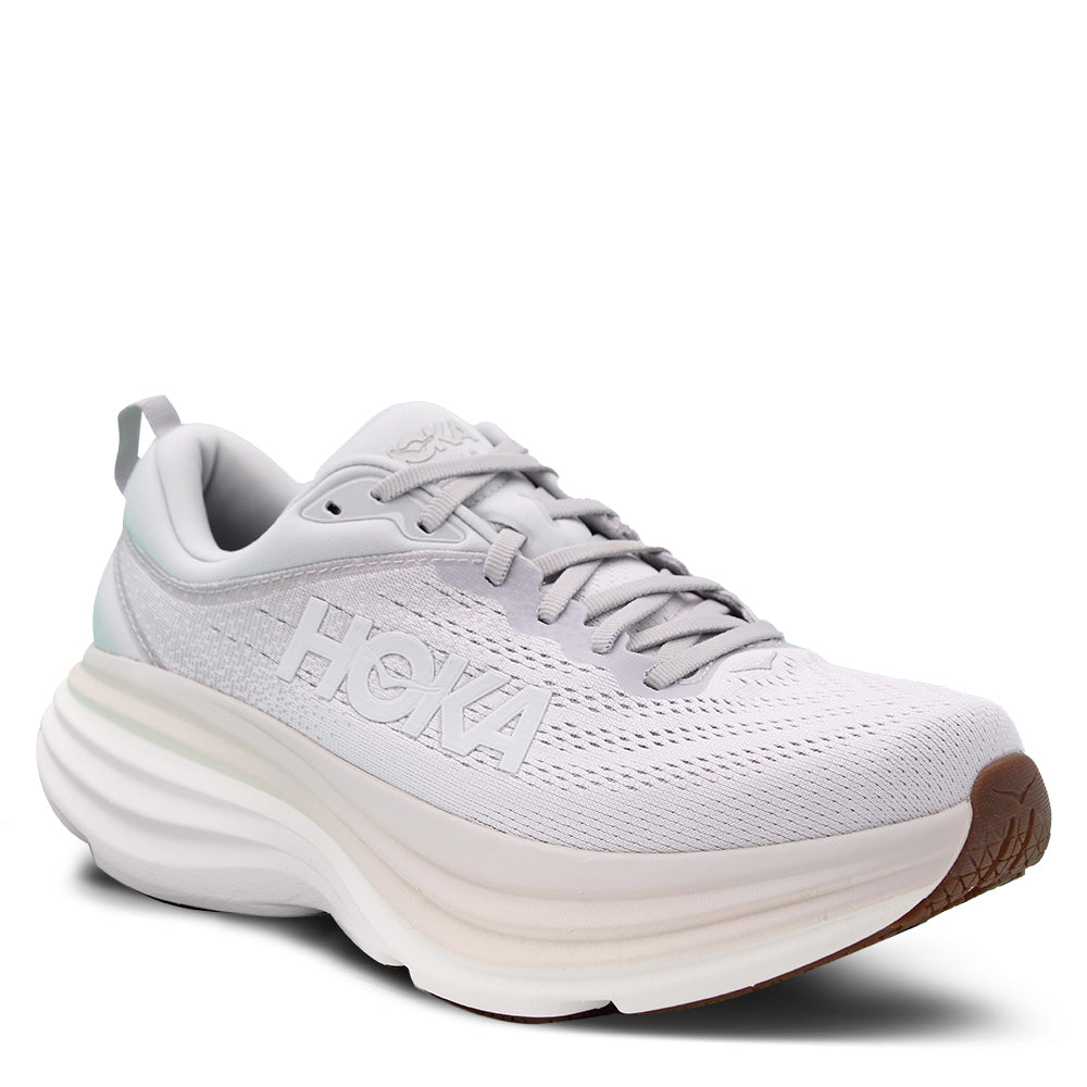 Hoka Bondi 8 Women's Road Running Shoes  Lunar Nimbus