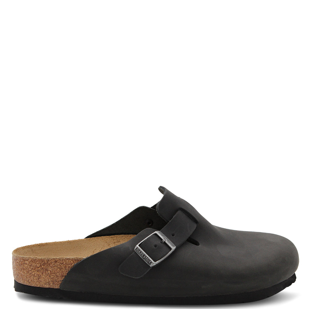 Birkenstock Boston Unisex Clog Scuff Black