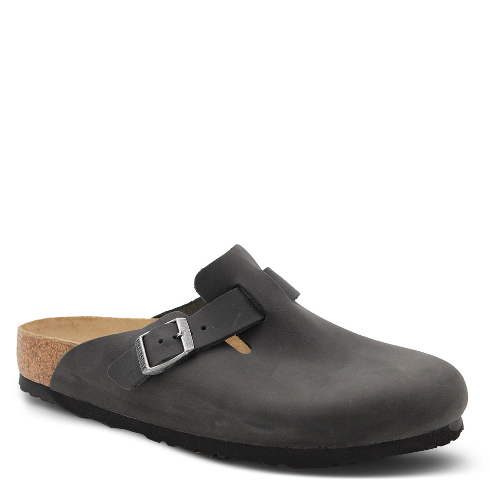 Birkenstock Boston Unisex Clog Scuff Black