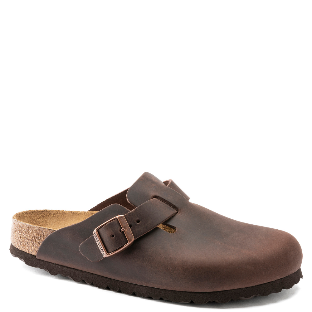 Birkenstock Boston Habana Narrow Fit