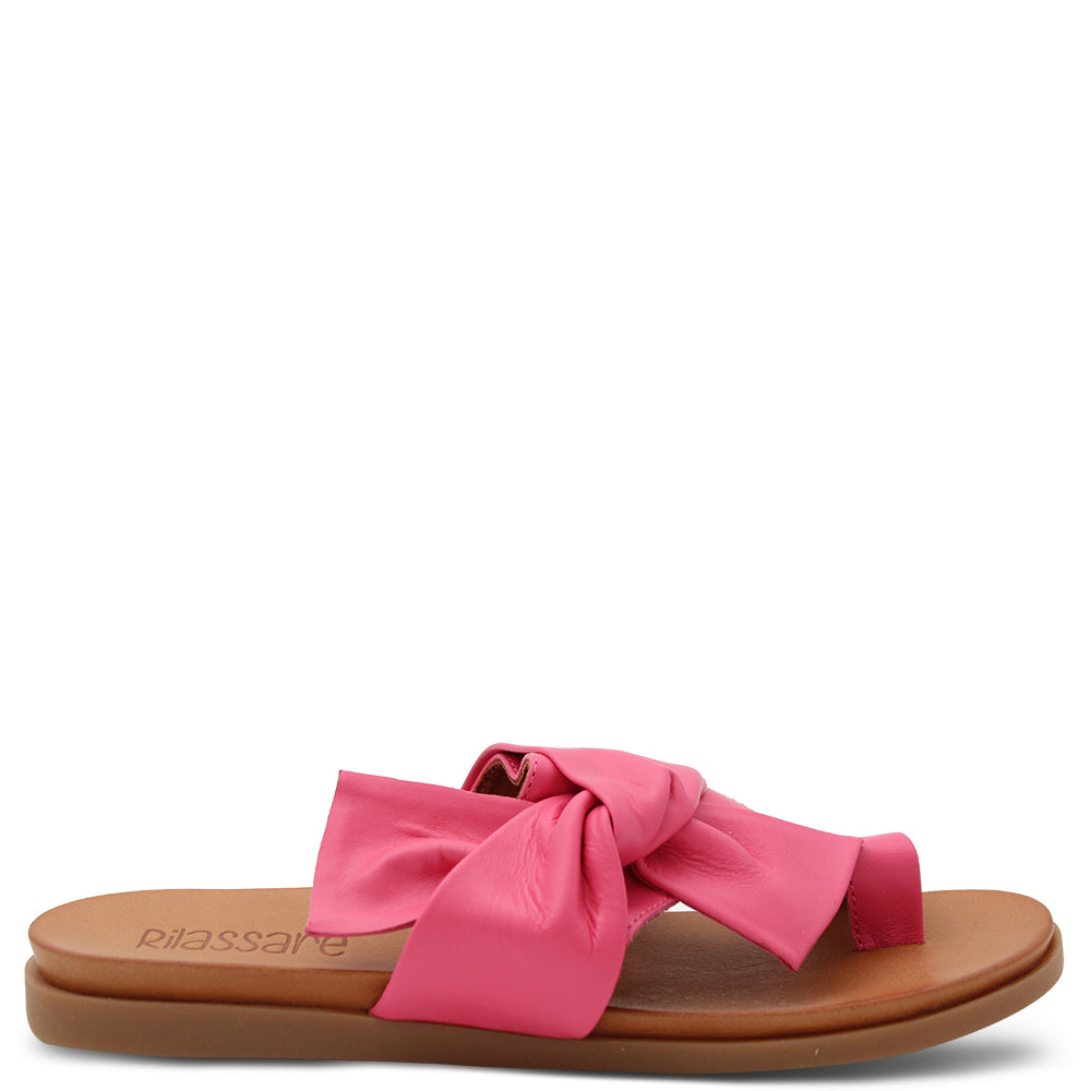 Rilassare Brie Women's Thong Sandals Fuxia