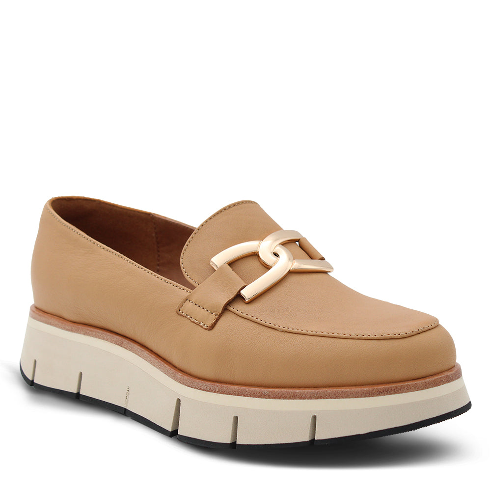 Alfie & Evie Bully Women's Flat Casual Camel