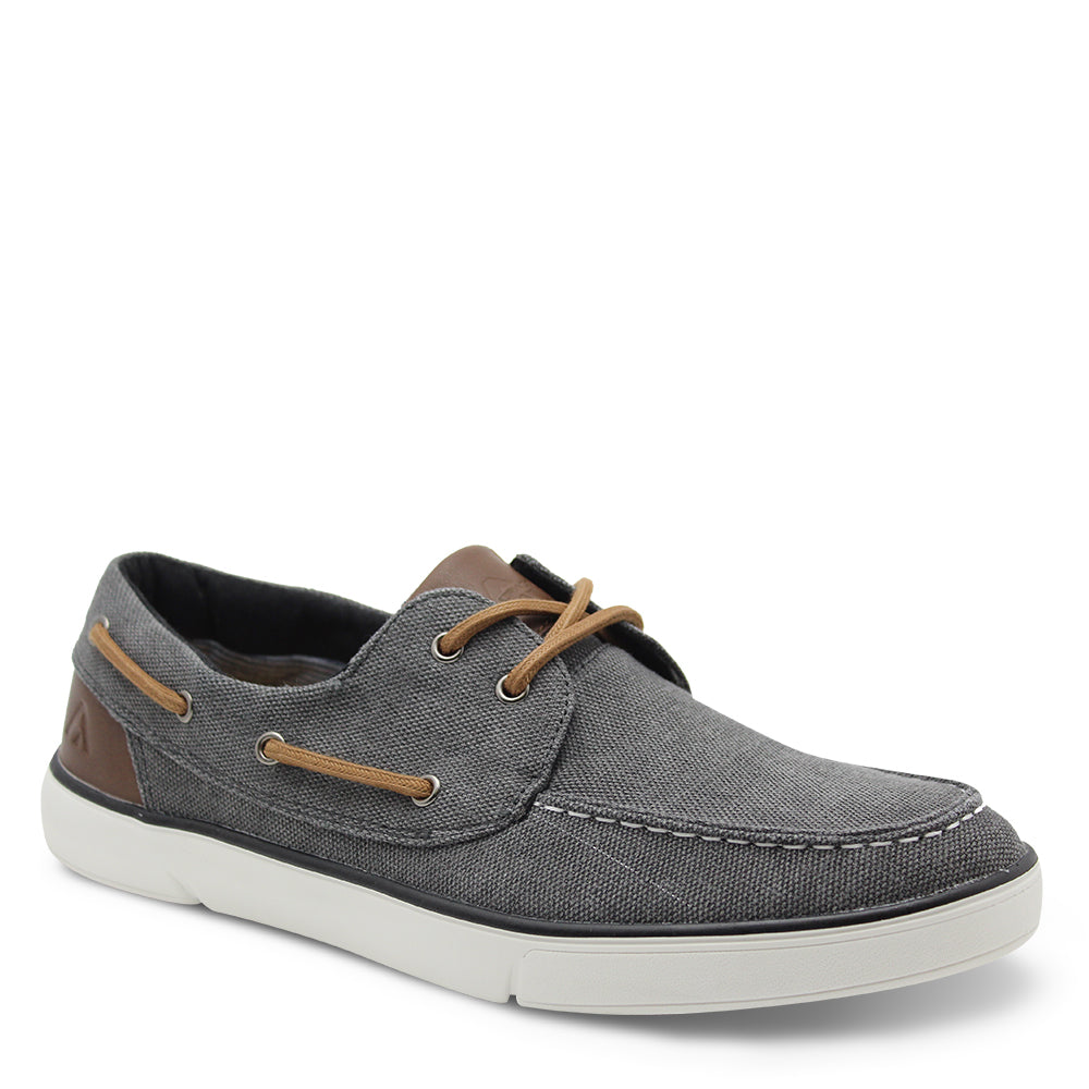 Colorado C Ailon Mens Dark Grey boat shoe