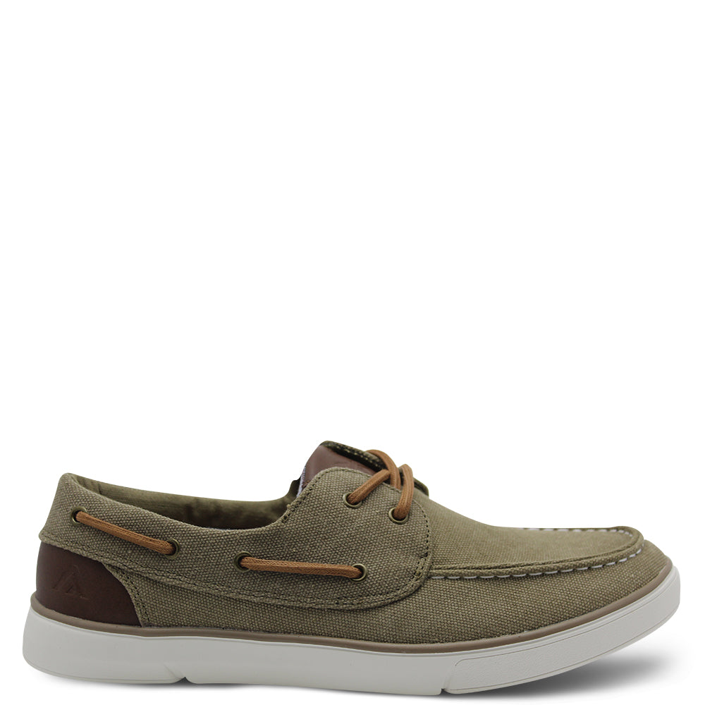 Colorado C Ailon Mens Taupe boat shoe