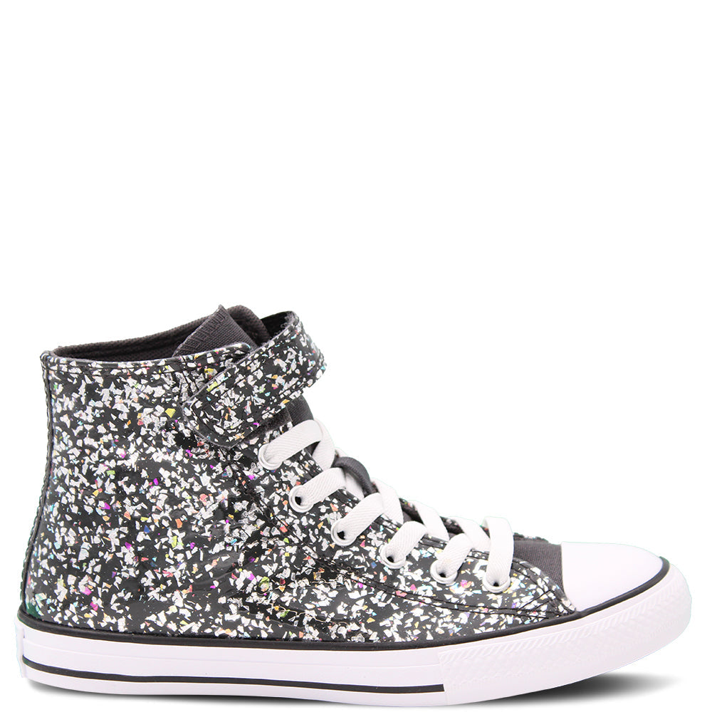 Converse Shine Fetti Glitter High Tops For Kids