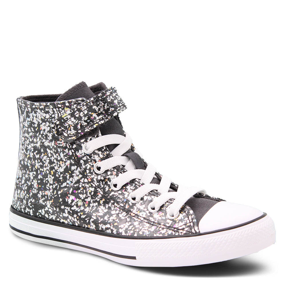 Converse Shine Fetti Glitter High Tops For Kids
