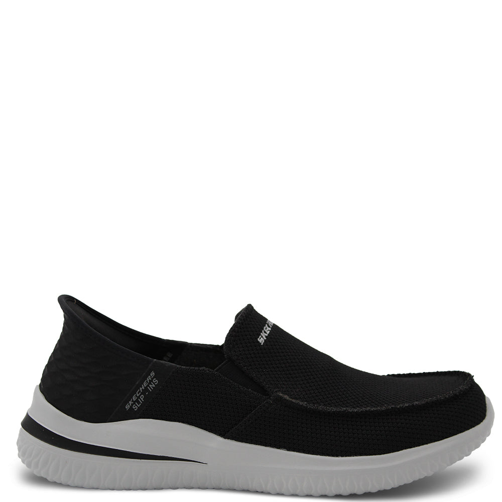 Skechers Delson 3.0 Cabrino Mens Slip On Sneakers