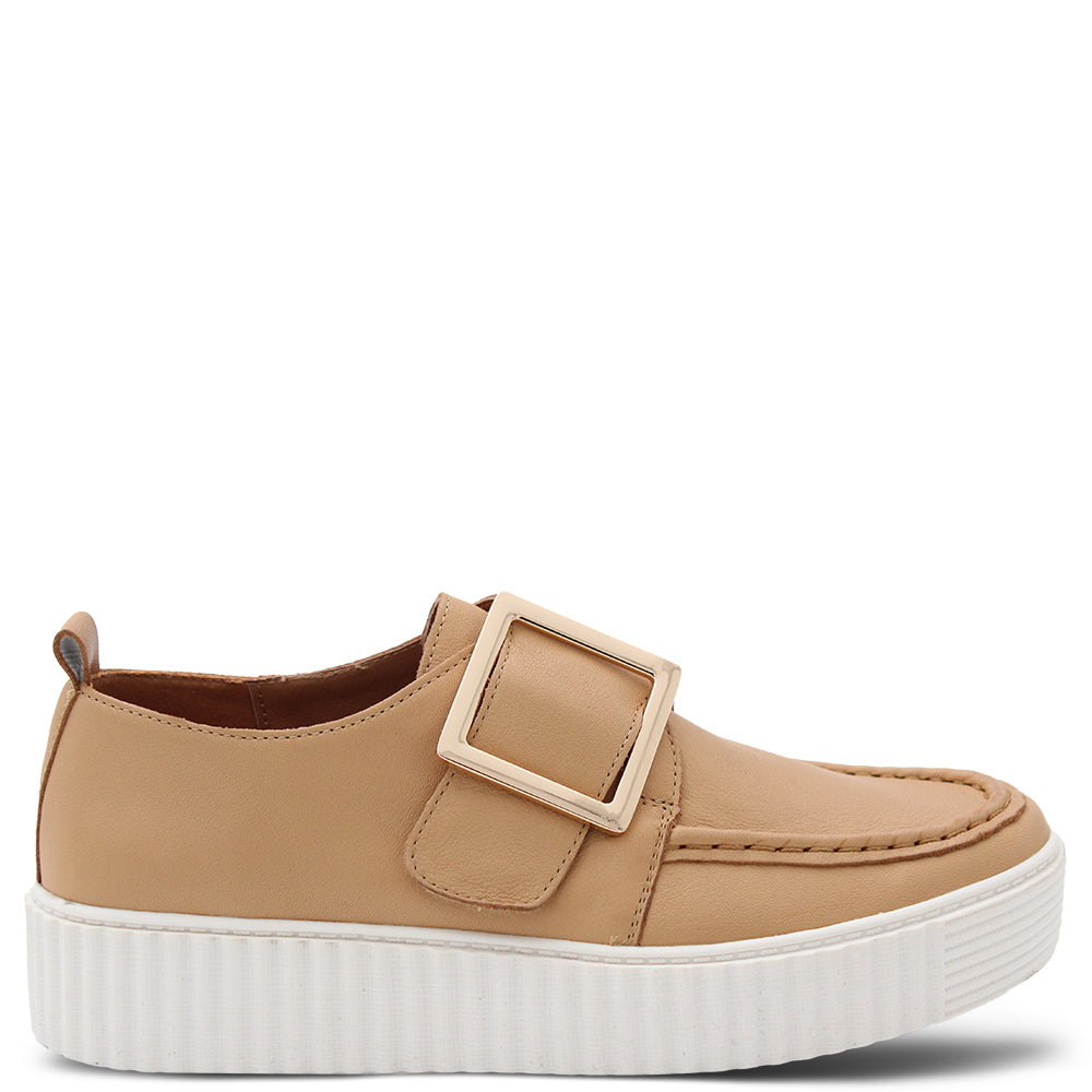 Alfie & Evie Dishing Women's Casual Sneaker Camel