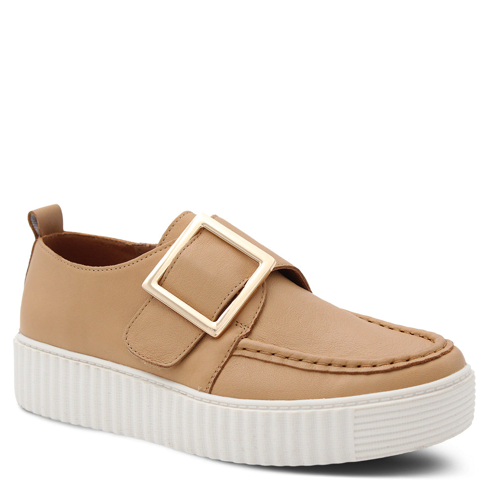 Alfie & Evie Dishing Women's Casual Sneaker Camel