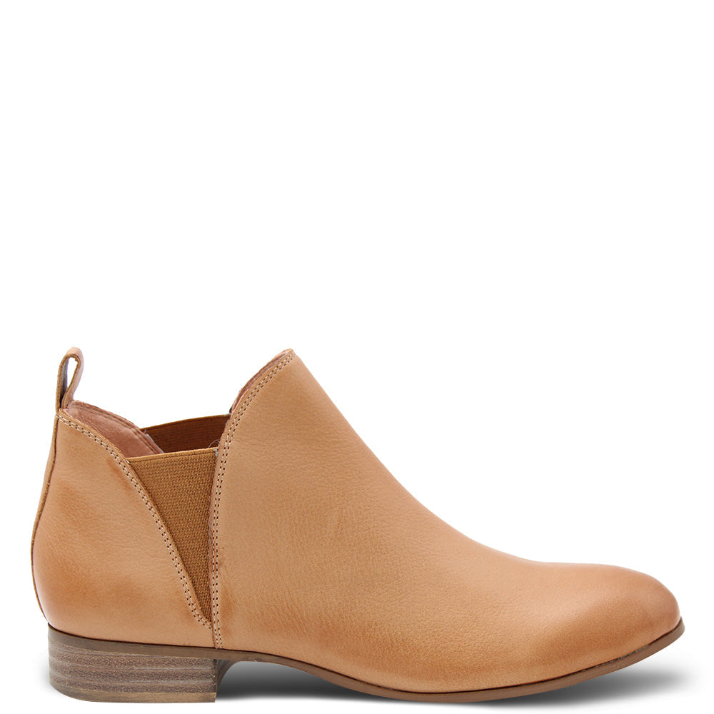 Django & Juliette Foe Women's Flat Boots Tan
