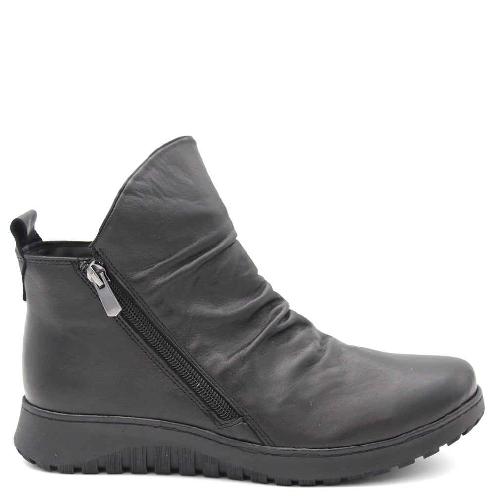 CABELLO EXPRESS WOMENS FLAT BOOT BLACK