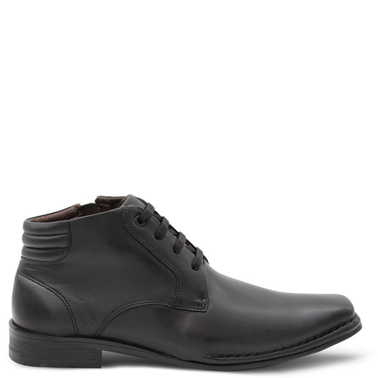 Ferracini Emmett Mens Casual Lace Up Ankle Boots Black