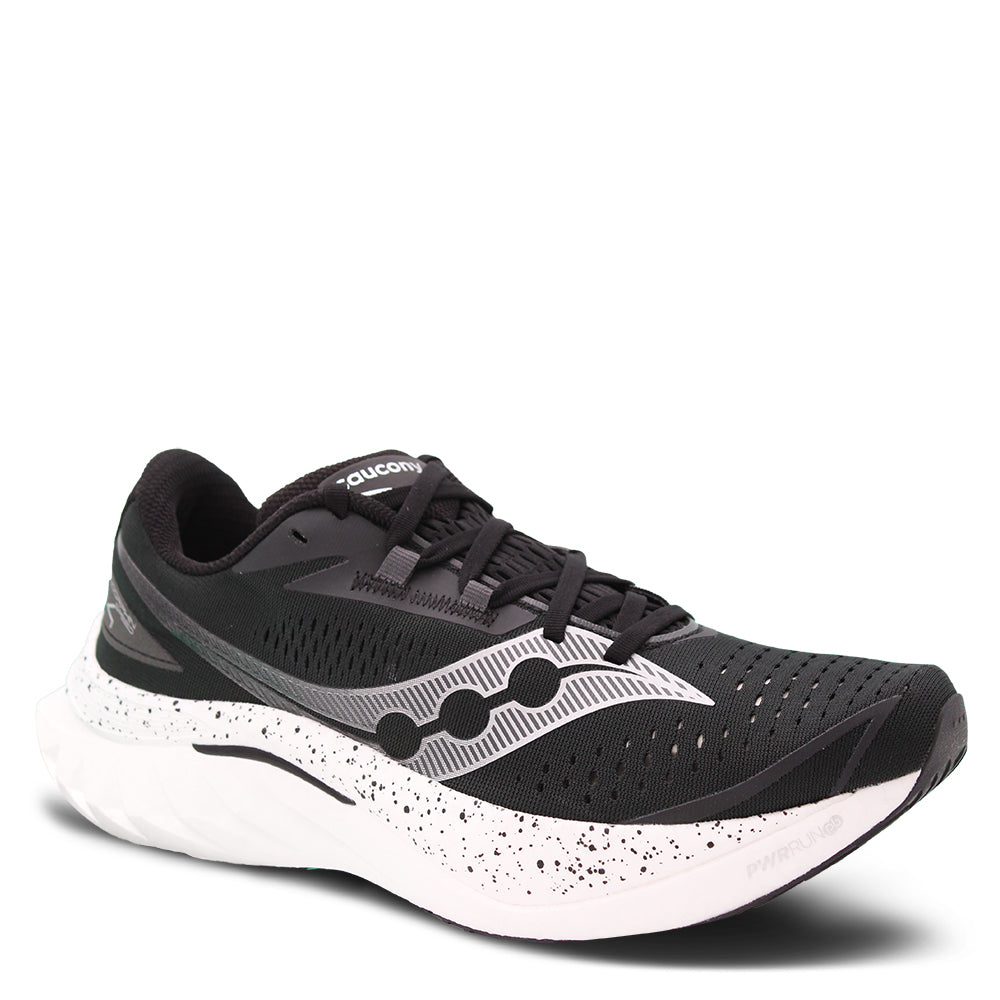 Saucony Endorphin Speed 4 Mens Running Shoes Black White