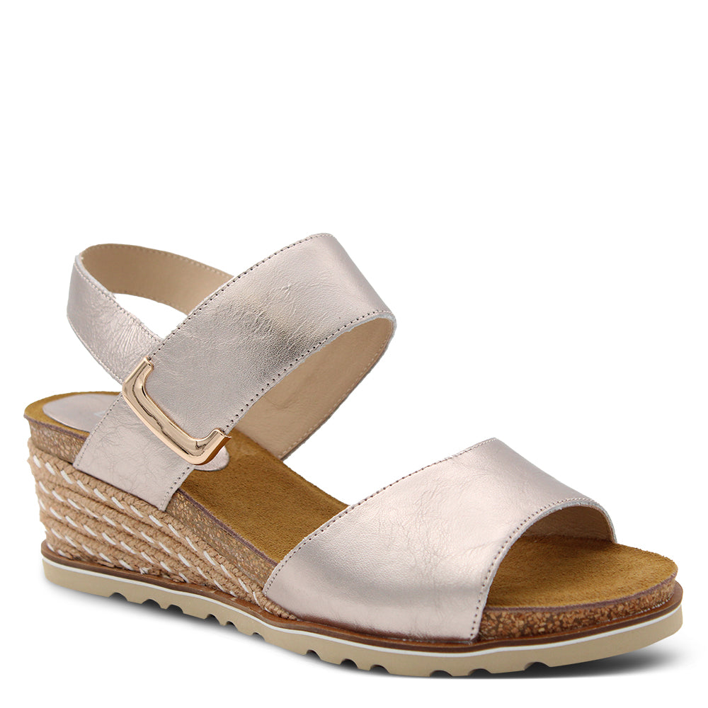 Le Sansa Evita Womens Wedge Sandals 