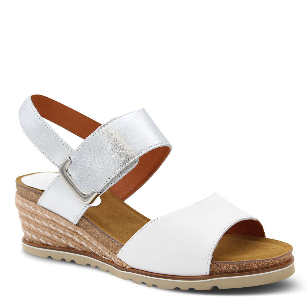Le Sansa Evita Womens Wedge Sandals 