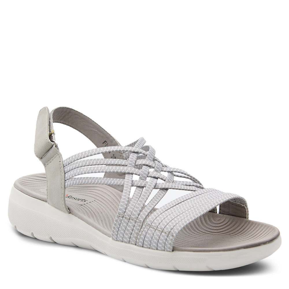 CC Resorts Flyta Women's Wedge Sandals Grey