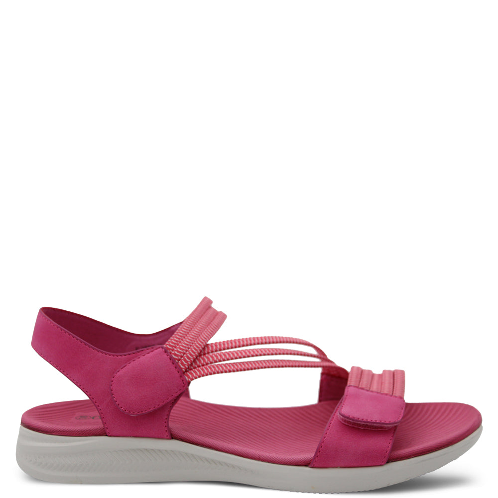 CC Resorts Florrie Womens Flat Sandals Pink