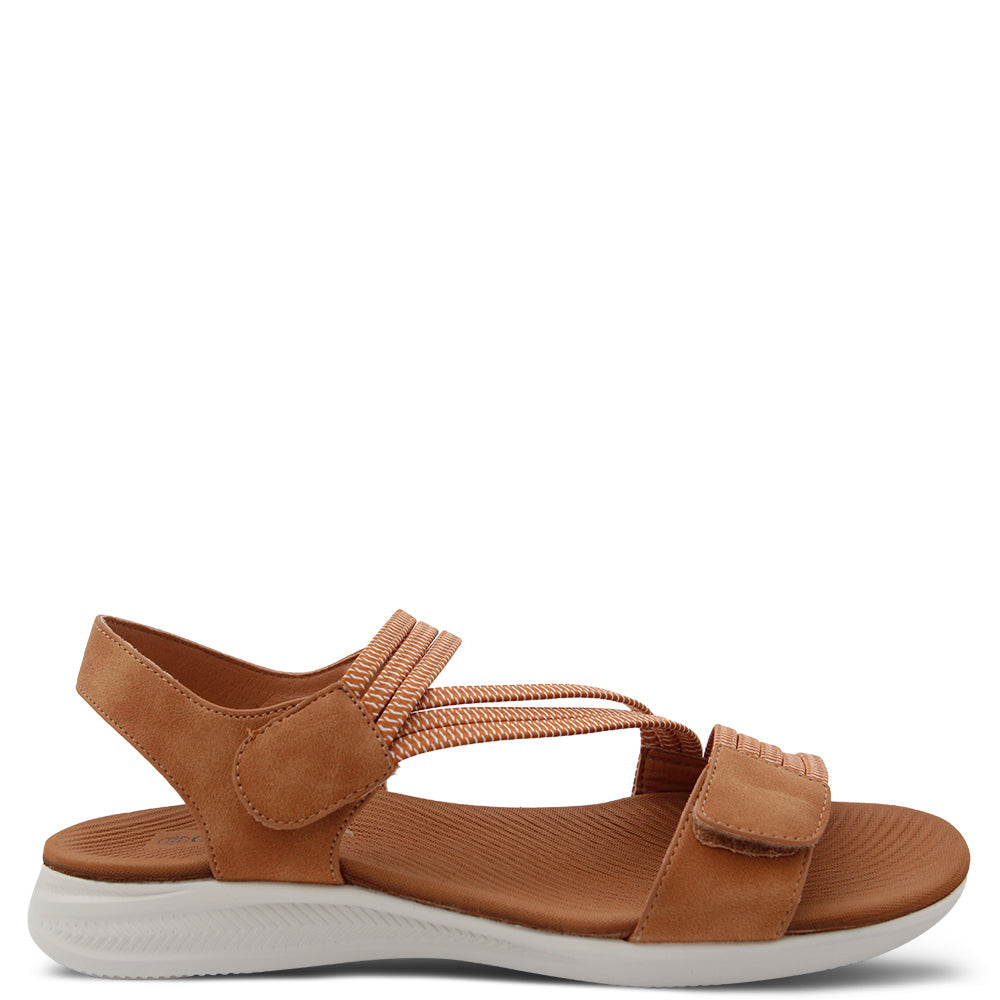 CC Resorts Florrie Womens Flat Sandals Tan