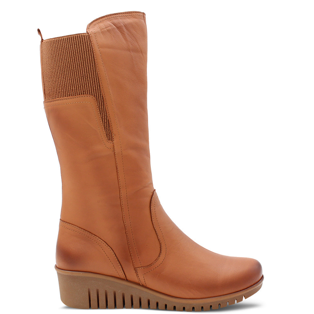 Sala Foam Women's Long Boots Tan Coconut