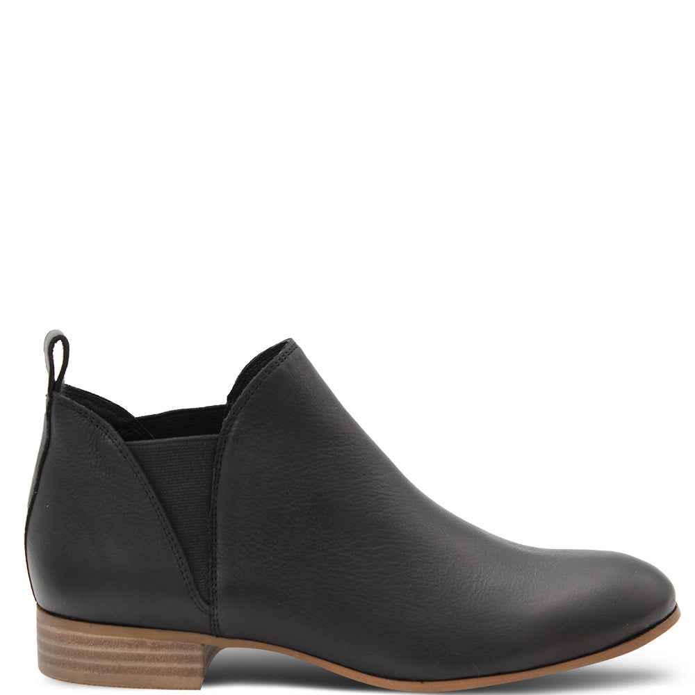 Django & Juliette Foe Women's Flat Boots Black