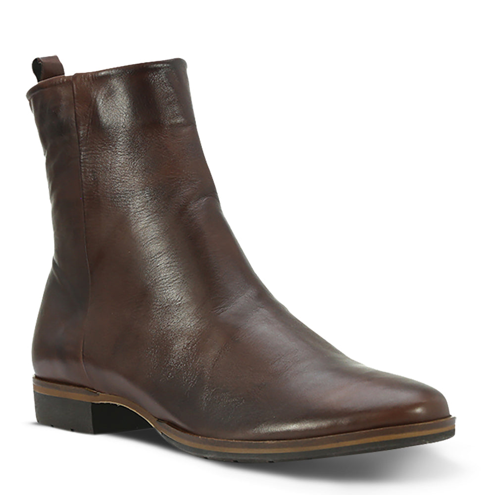 EOS Gada Women's Flat Boots Chestnut