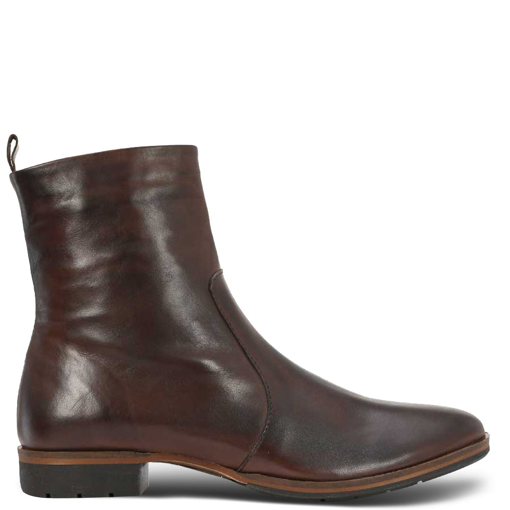 EOS Gada Women's Flat Boots Chestnut