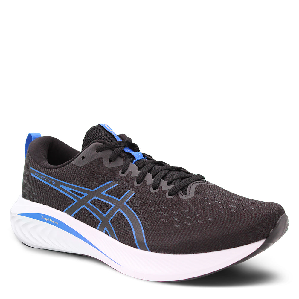 Asics Gel Excite 10 Men's Running Shoes Black Blue