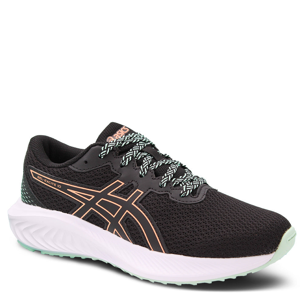 Asics Gel Excite 10 GS Kids Running Shoes Black Sun