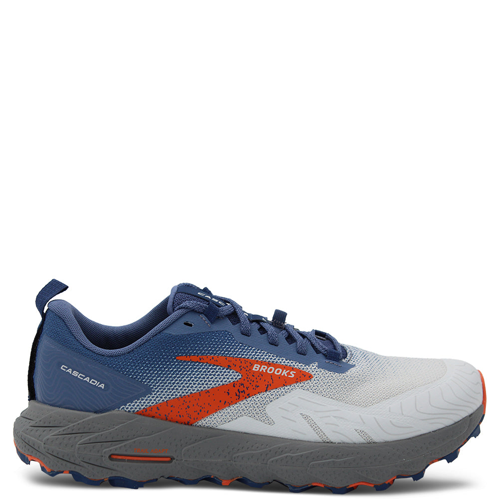 Brooks Cascadia Men's Running Shoes Blue Fire