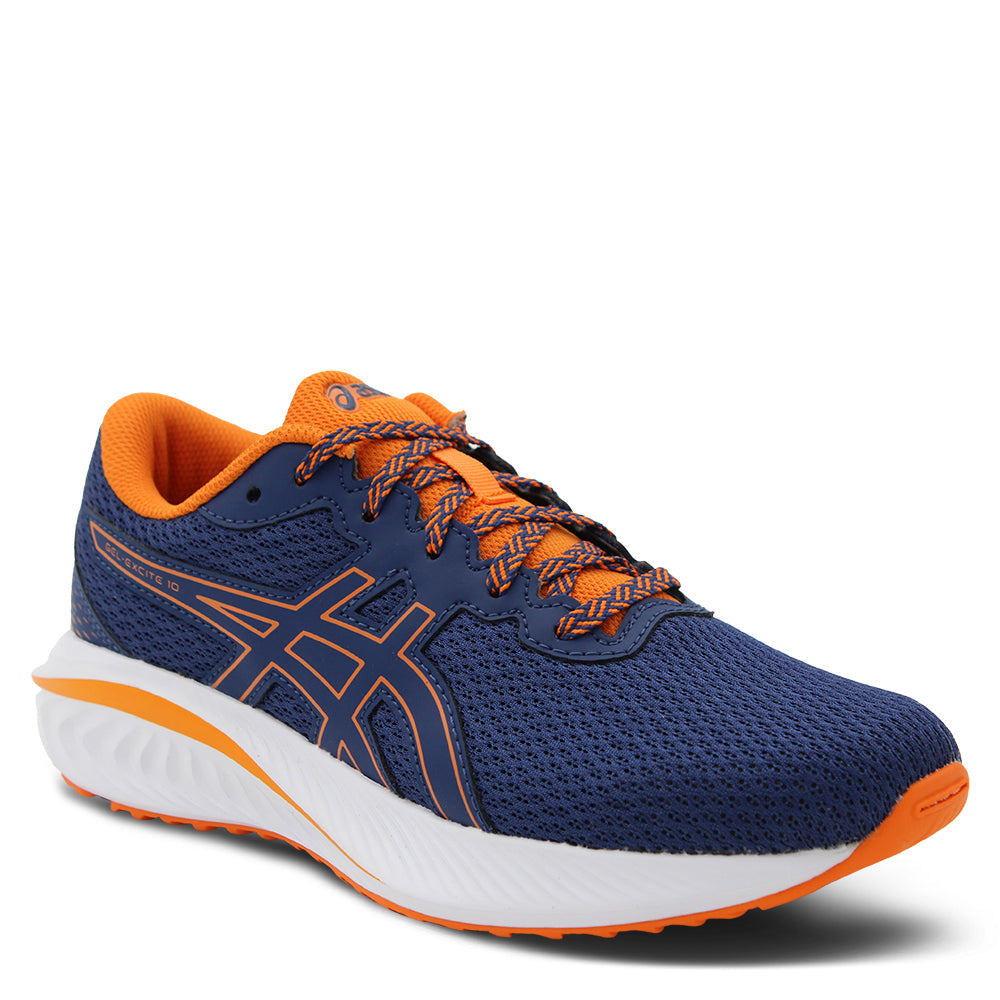 Asics Gel Excite 10 GS Kids Running Shoes Blue Orange