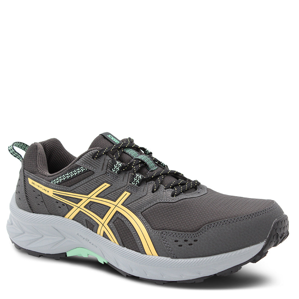 Asics Gel Venture 9 Men's Running Shoes Grey Yellow