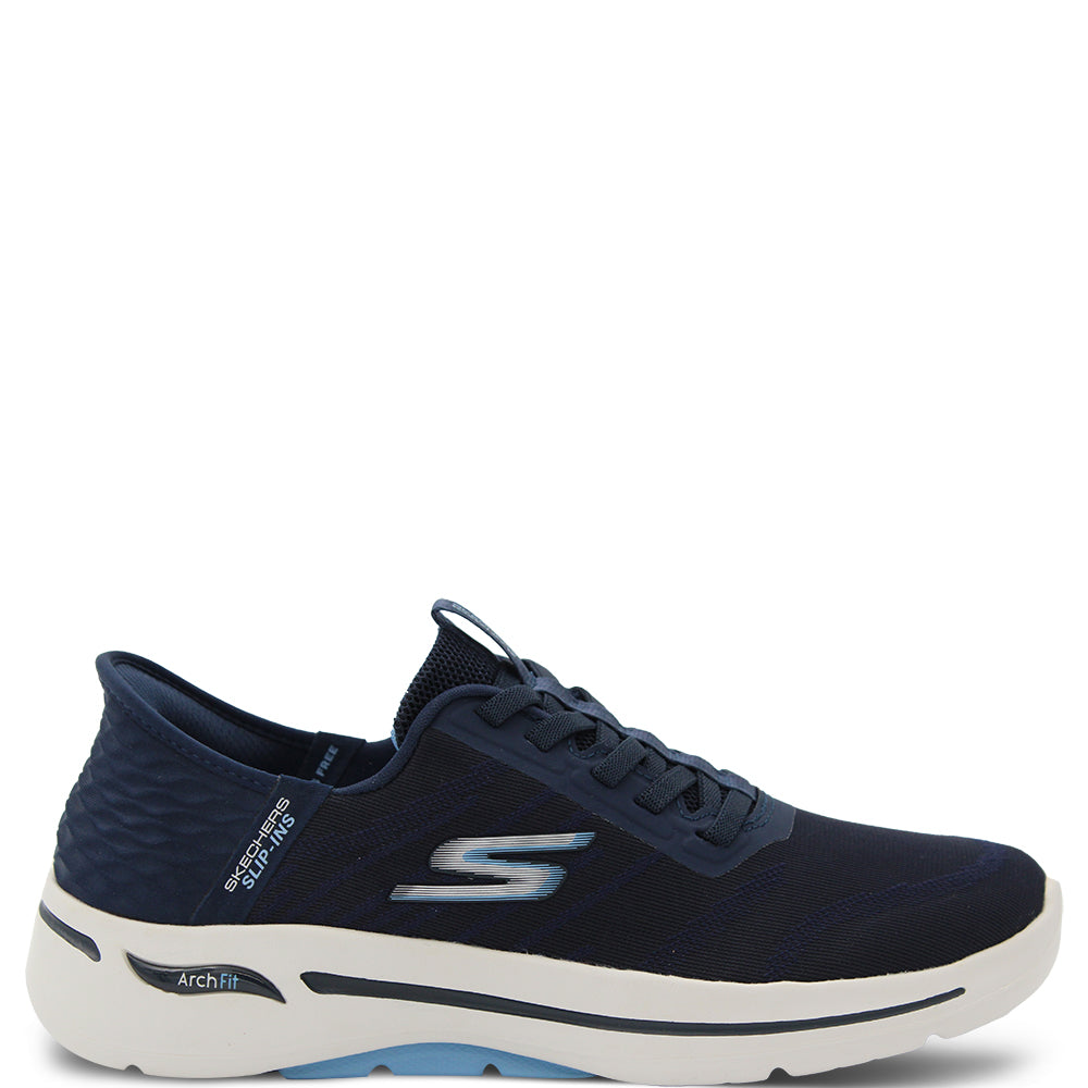 Skechers Arch Fit Wavy Sky Women's Sneakers Navy
