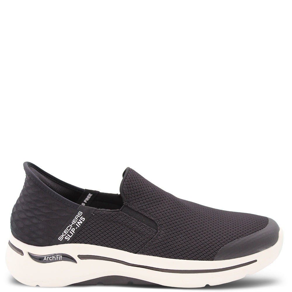 Skechers Go Walk Arch Fit Hands Free Mens Sneakers Black