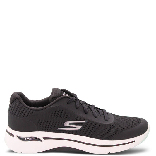 Skechers Go Walk Arch Fit Guideline Men's Sneakers Black White