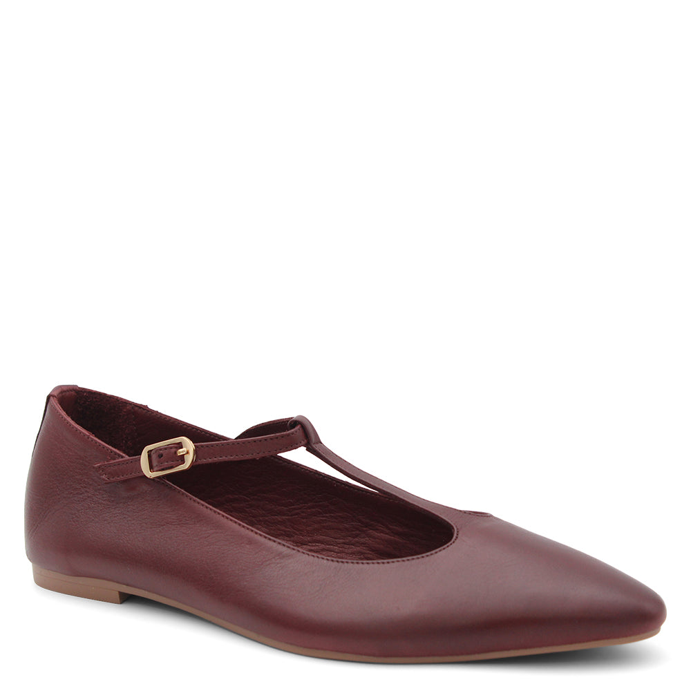 Zola Hania Women's T Bar Ballet Flat