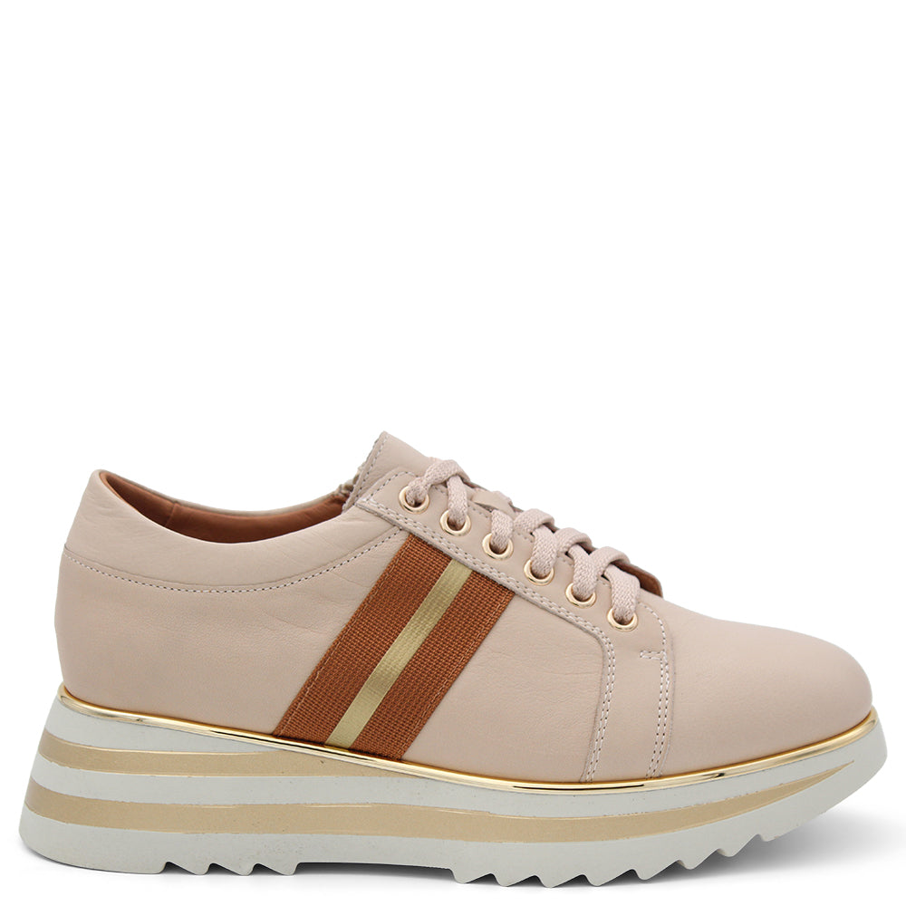 ALFIE & EVIE HELICOPTER WOMENS PLATFORM SNEAKER NAKED