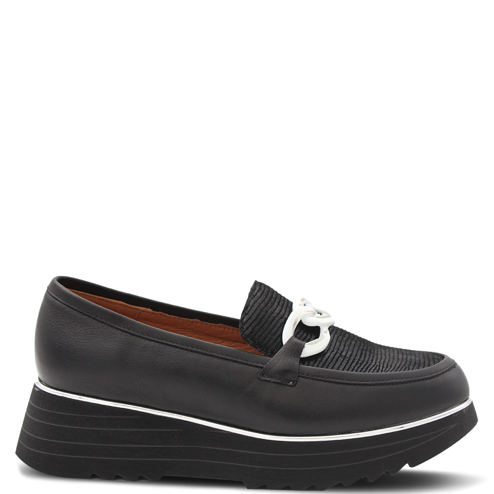 Alfie & Evie Hitch womens platform loafer