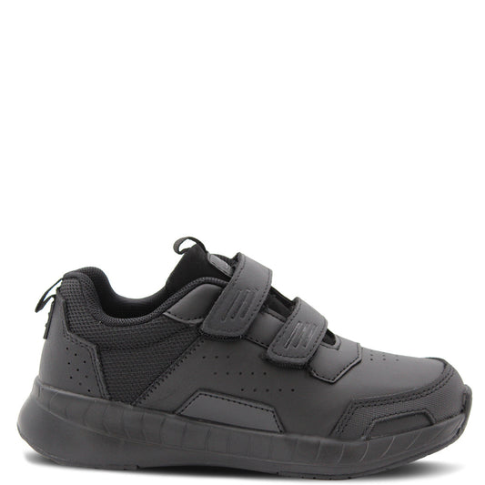Clarks Henrik Black leather school shoes