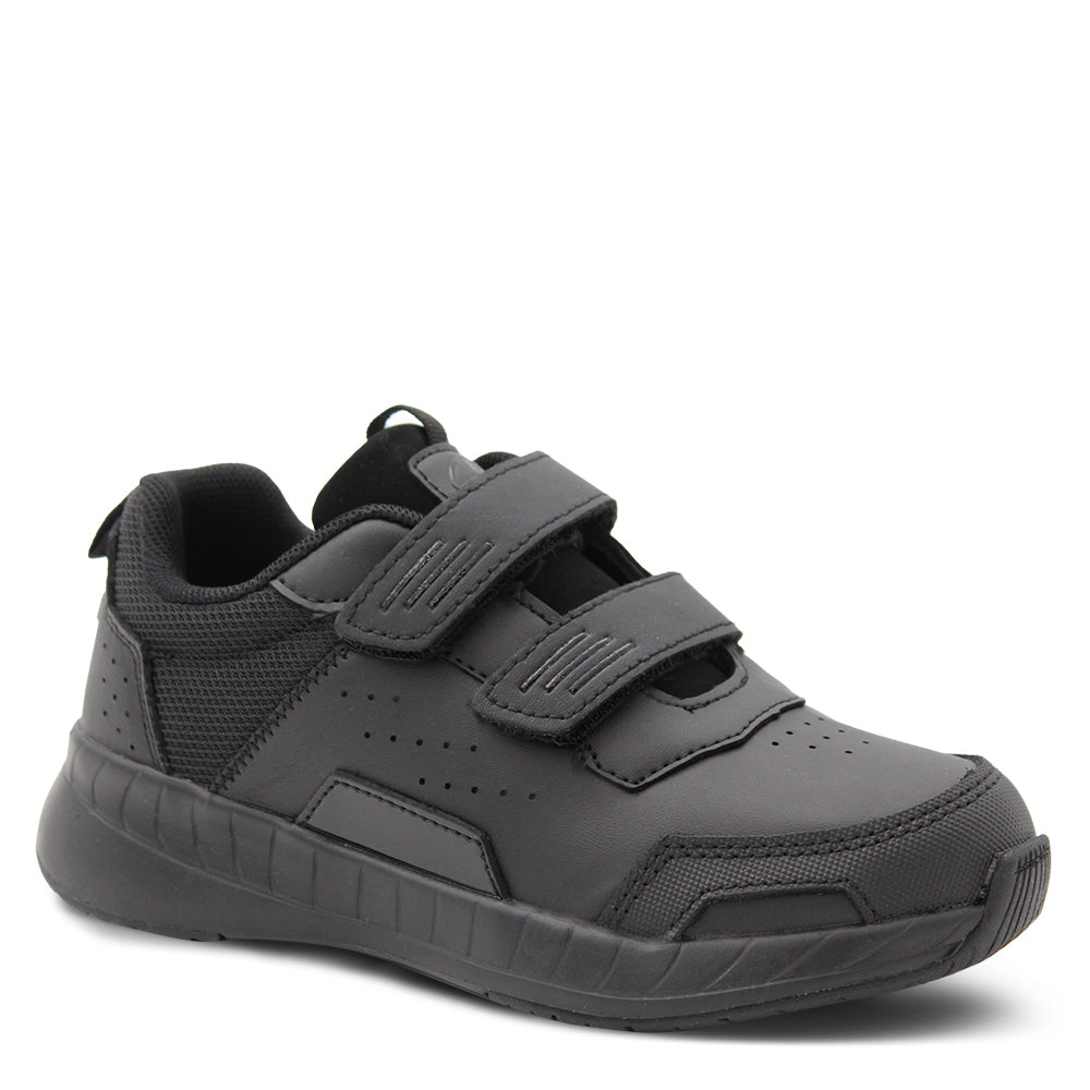 Clarks Henrik Black leather school shoes