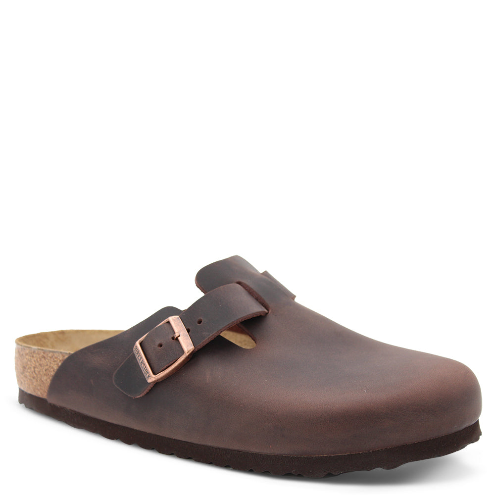 Birkenstock Boston Unisex Clog Scuff Habana