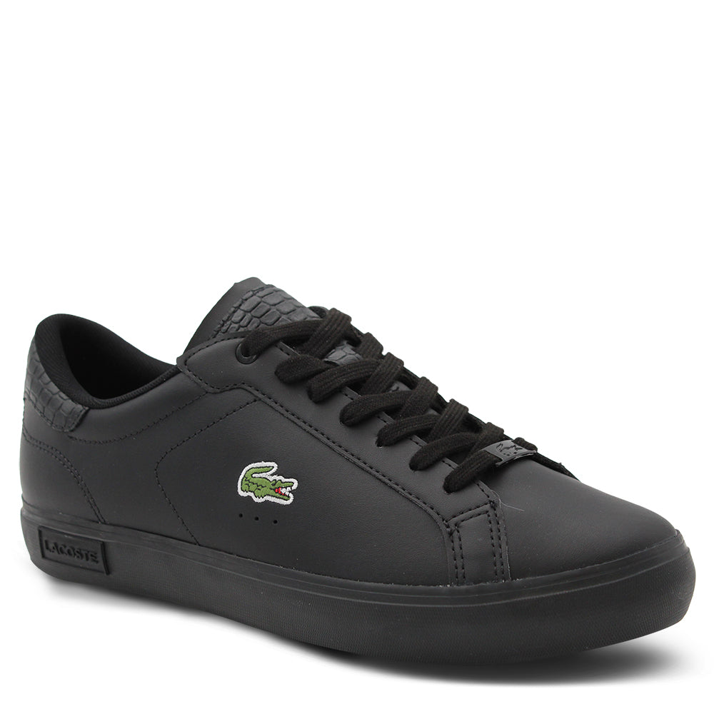 Lacoste Men's Leather Sneaker Black