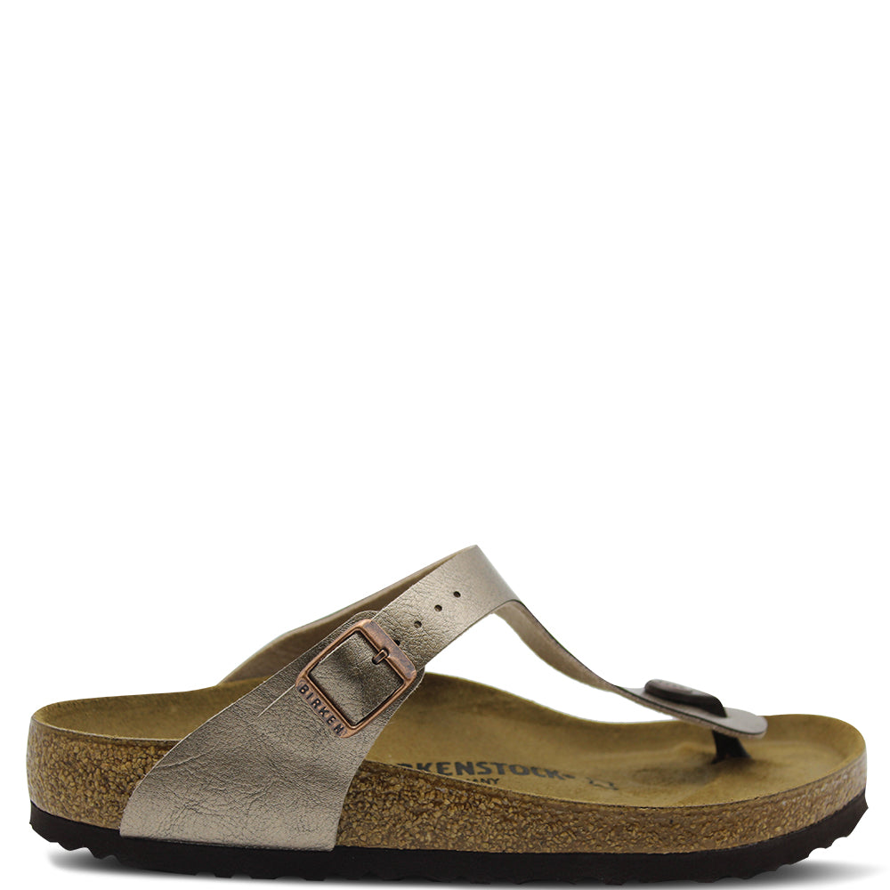 Birkenstock Gizeh Graceful Taupe Womens Flat Thong