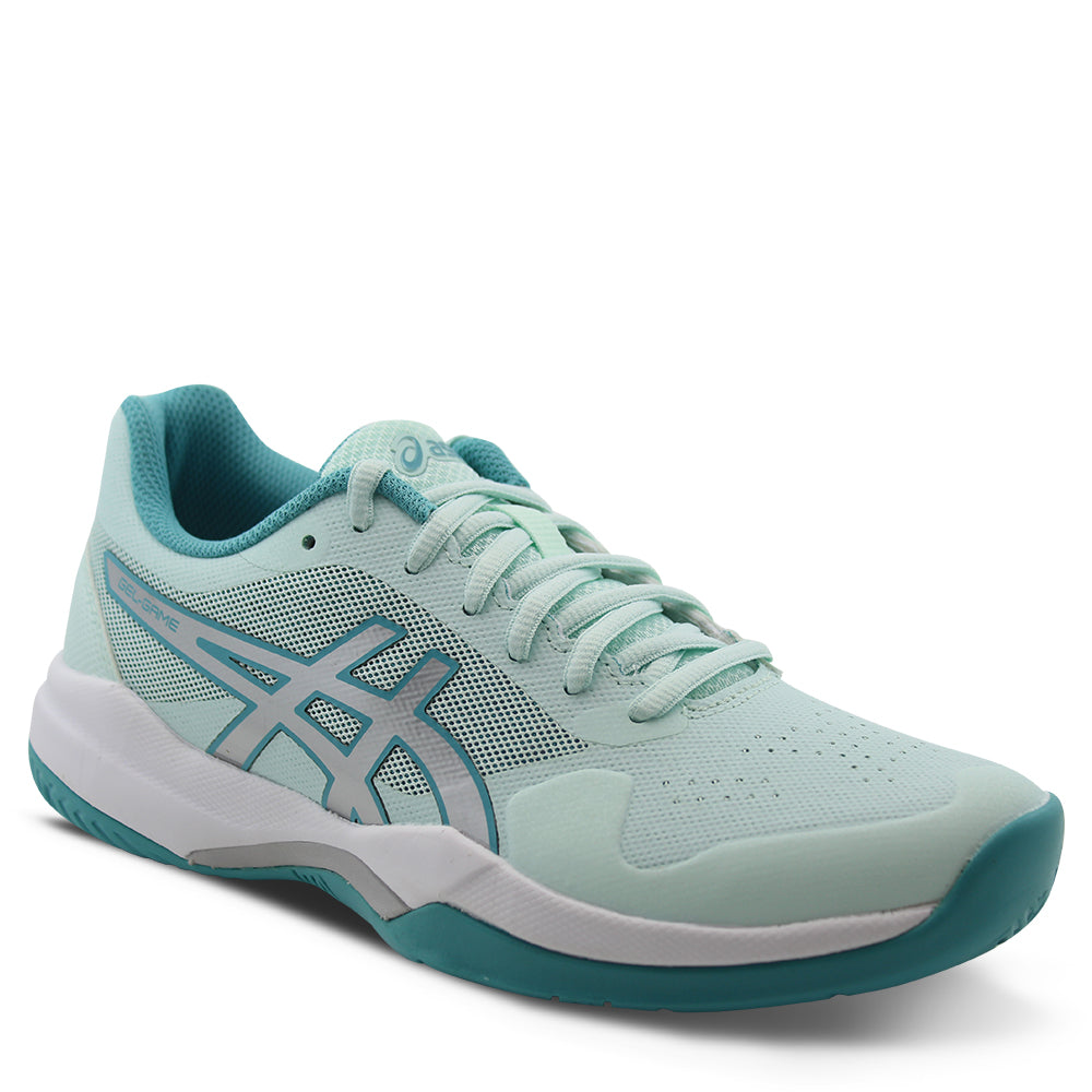 Asics Gel Game 7 Women's Mint/Silver Netball Shoe