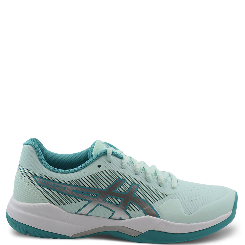 Asics Gel Game 7 Women's Mint/Silver Netball Shoe