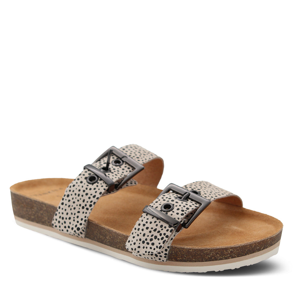 Frankie4 Sandy III Women's flat slides Leopard