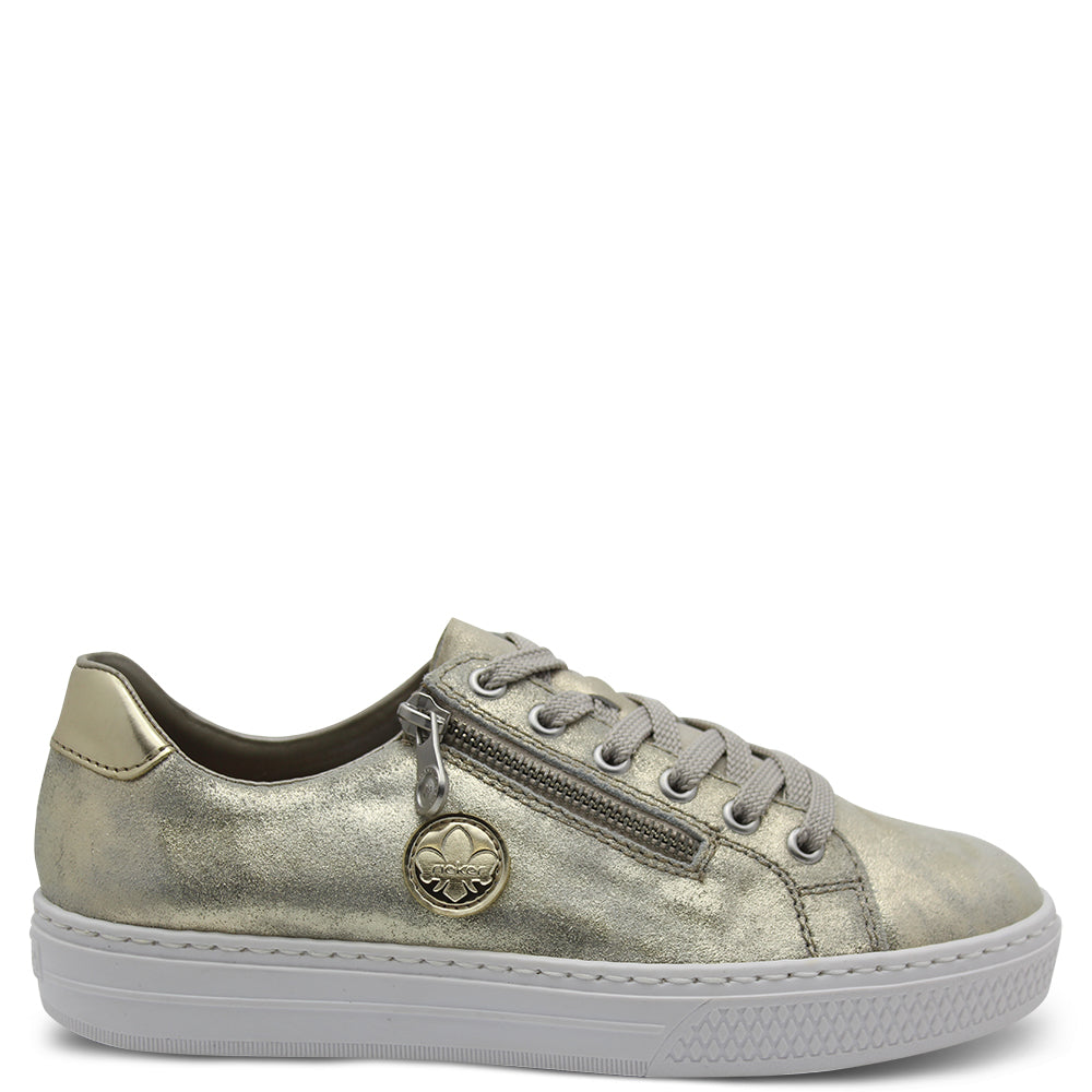 Rieker L59L8 Women's Nude Sneaker