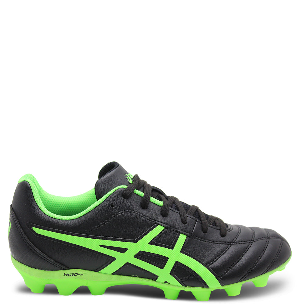 Asics Lethal Flash IT GS Black/Green Football Boot