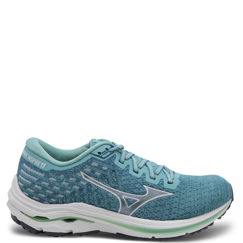 Mizuno Wave Inspire Knit Turquoise Women's Runner
